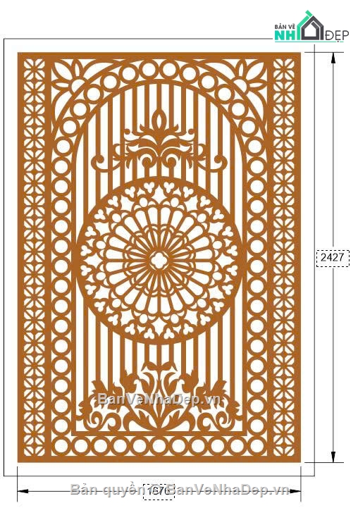 File cổng 2 cánh cnc,cn cổng 2 cánh,cổng dxf