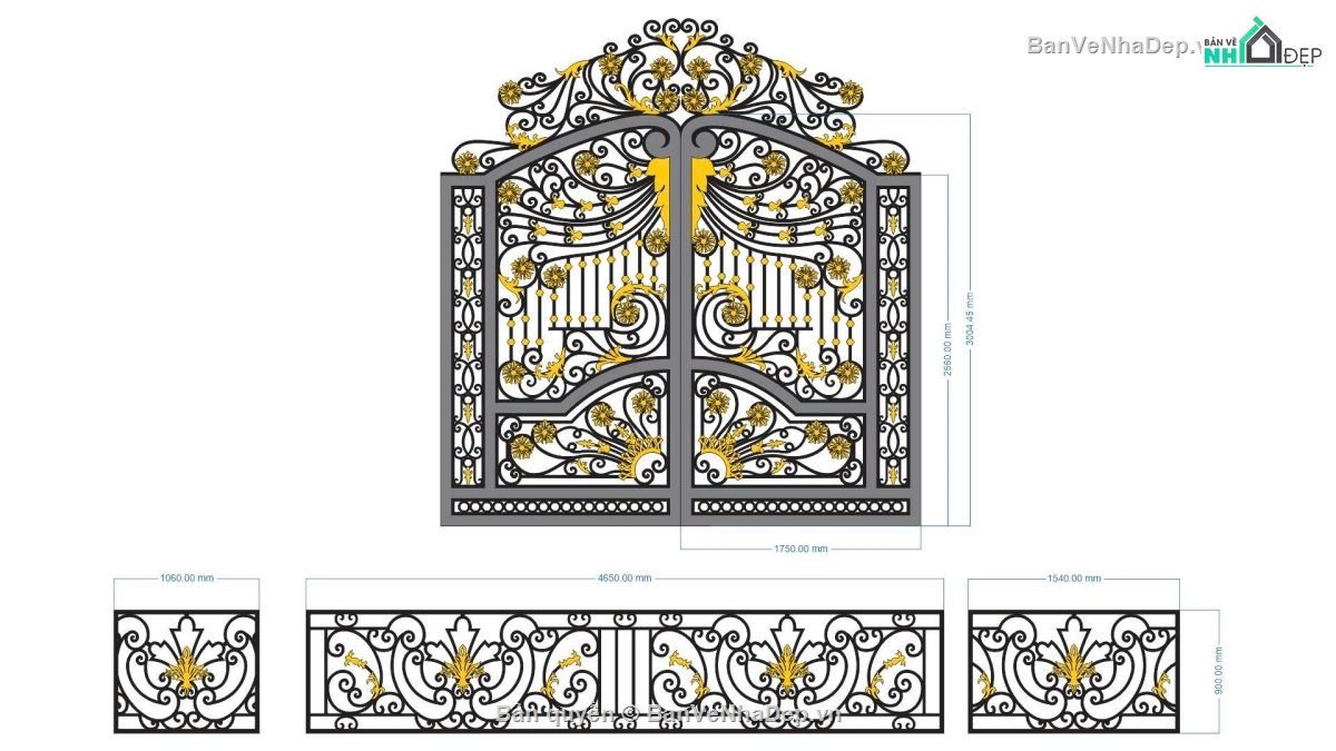 File cổng 2 cánh cnc,cổng và hàng rào,cn cổng 2 cánh