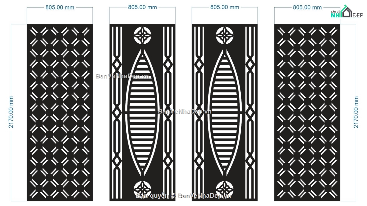 cổng 4 cánh cnc,file cnc cổng 4 cánh,cổng 4 cánh