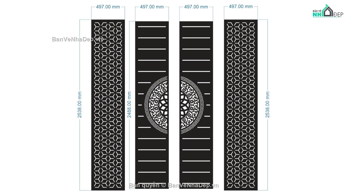 cổng 4 cánh cnc,File cổng 4 cánh,cổng cnc