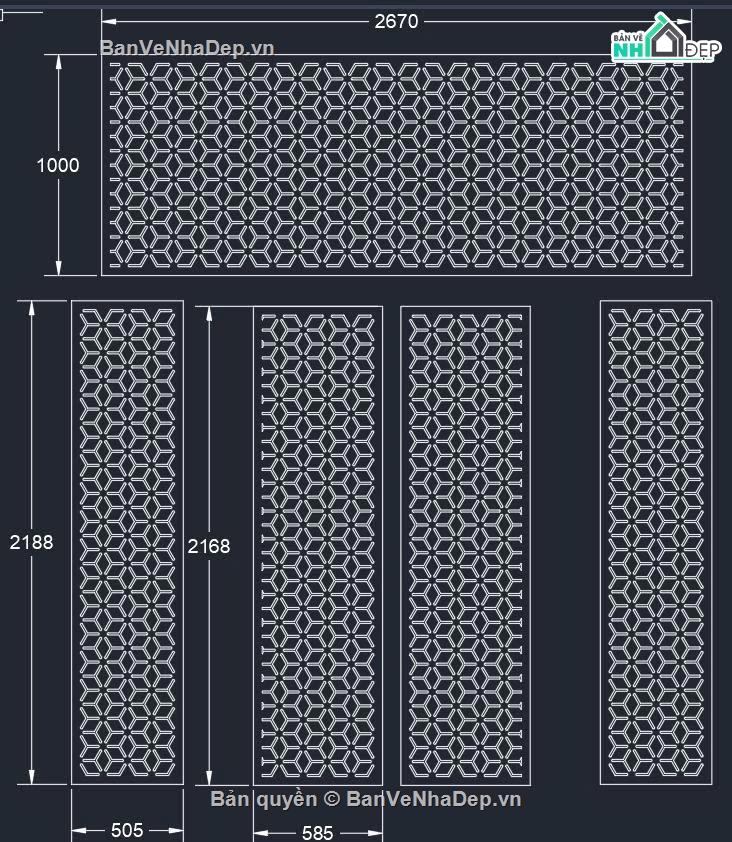File cổng 4 cánh,cổng 4 cánh cnc,file cổng dxf đẹp
