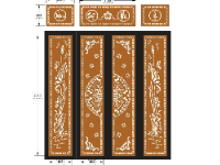 vạn sự như ý,cổng 4 cánh cnc,File cổng 4 cánh