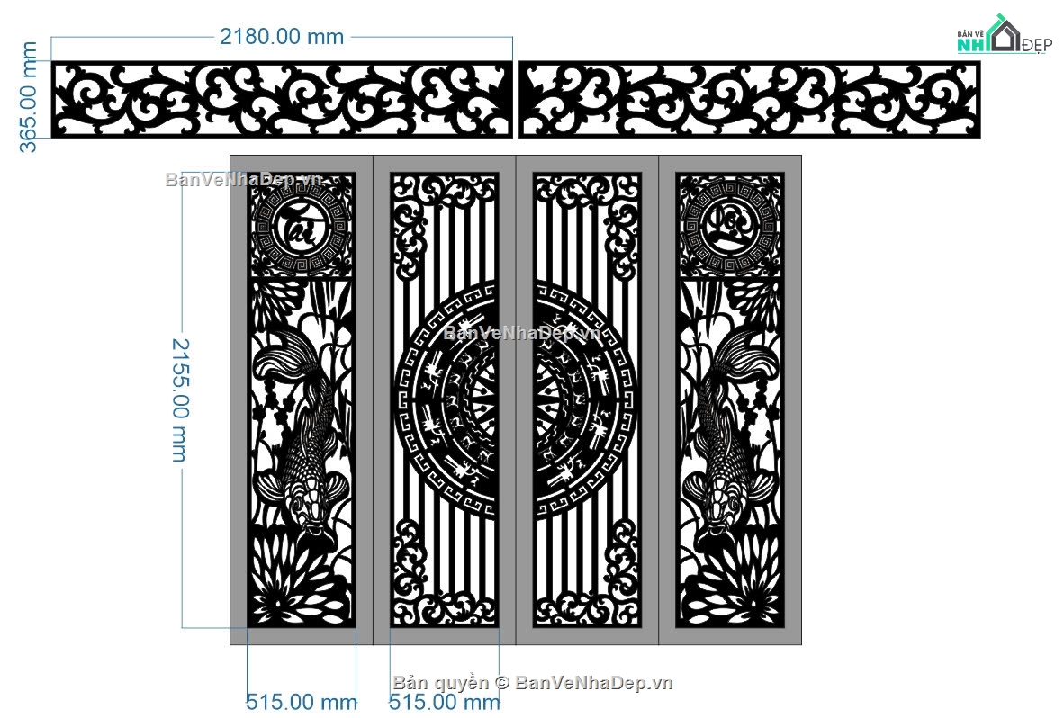 cá chép cnc,cá chép tài lộc,file cá chép cnc