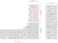 giếng trời cnc,File dxf giếng trời cnc,autocad giếng trời đẹp