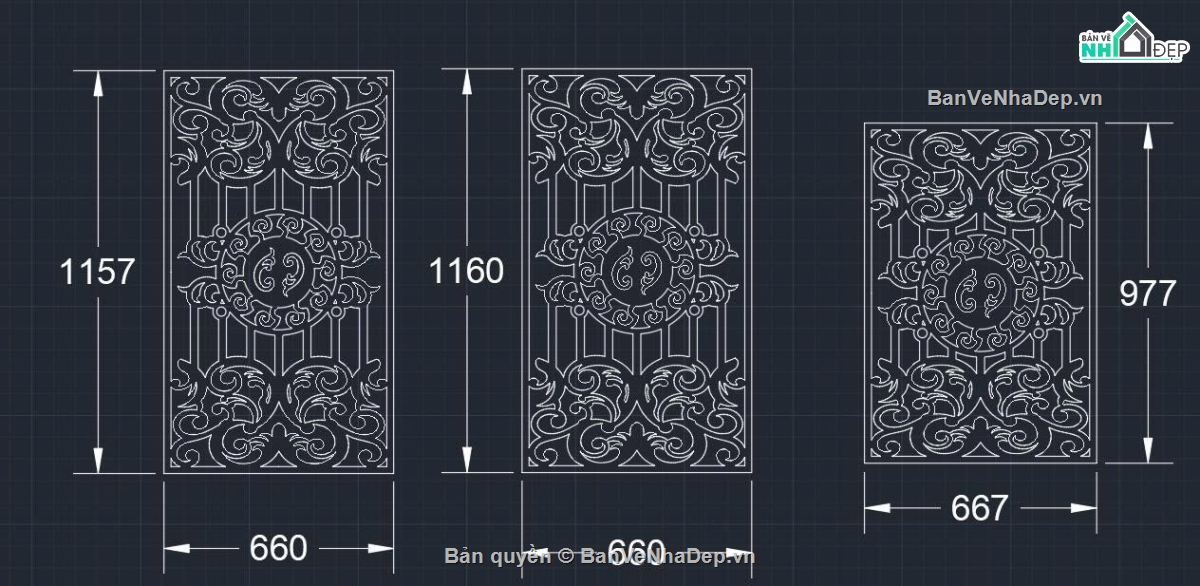 cnc hàng rào,File hàng rào cnc,hàng rào dxf