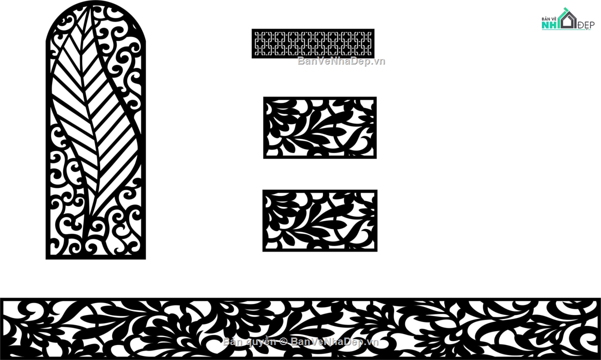lan can cnc,hàng rào đẹp,File lan can cnc đẹp