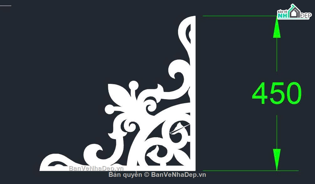 hoa góc cnc,hoa góc cnc dxf,File dxf hoa văn cnc