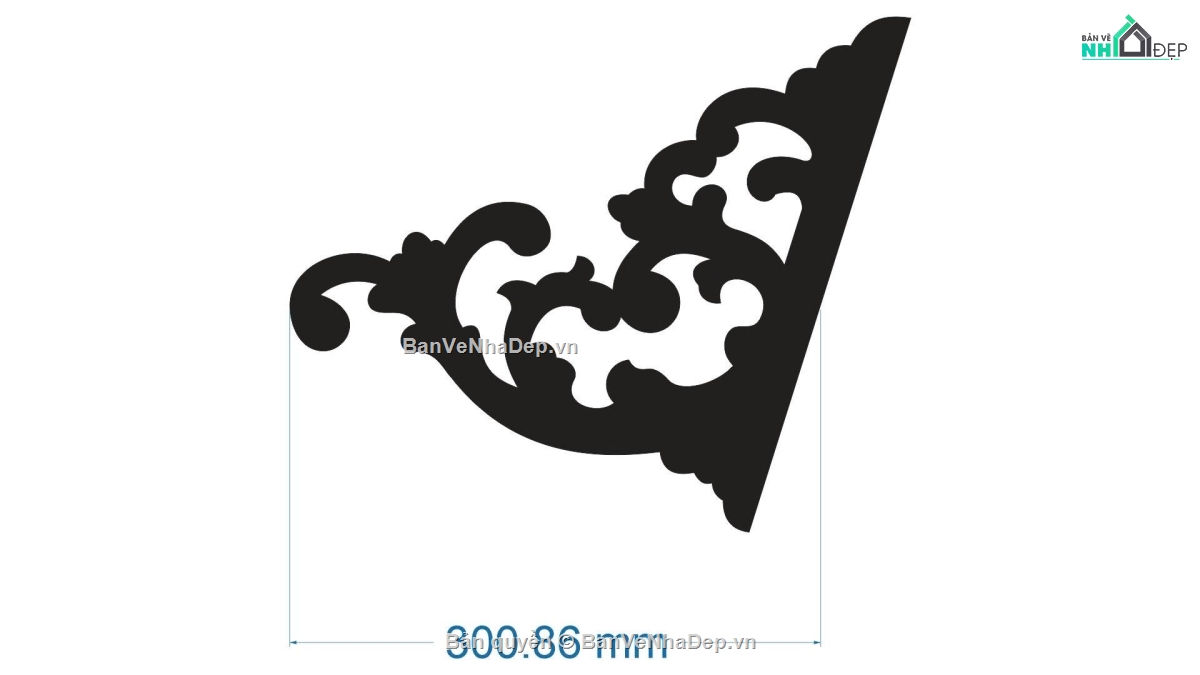 cnc hoa góc,mẫu cnc hoa góc,hoa góc cắt cnc
