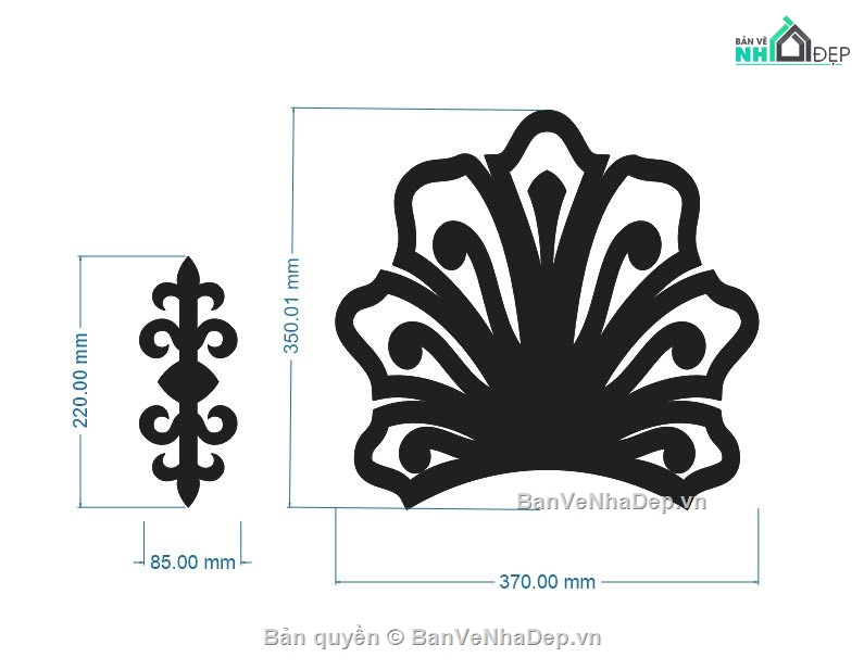 lan can cnc,hoa văn lan can cắt cnc,file cnc hoa văn lan can