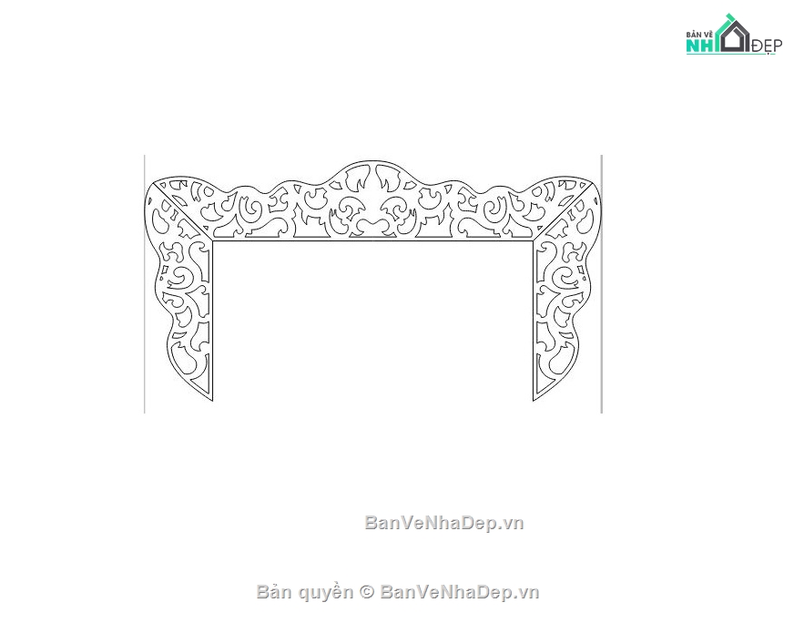 hoa văn cnc,khung ảnh,hoa văn khung