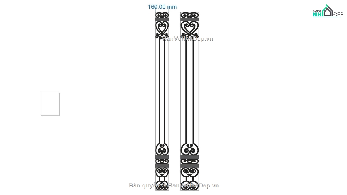 hoa văn cnc,cnc hoa văn trụ lan can,mẫu hoa văn trụ lan can