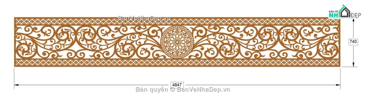 File lan can cnc đẹp,File dxf lan can cnc,lan can cnc mới nhất