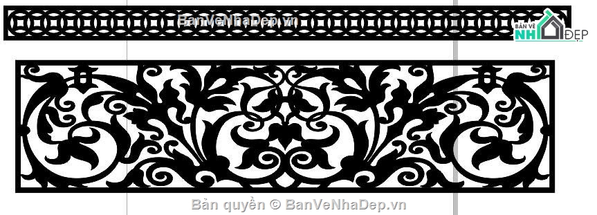 File lan can cnc đẹp,File dxf lan can cnc,lan can cnc mới nhất