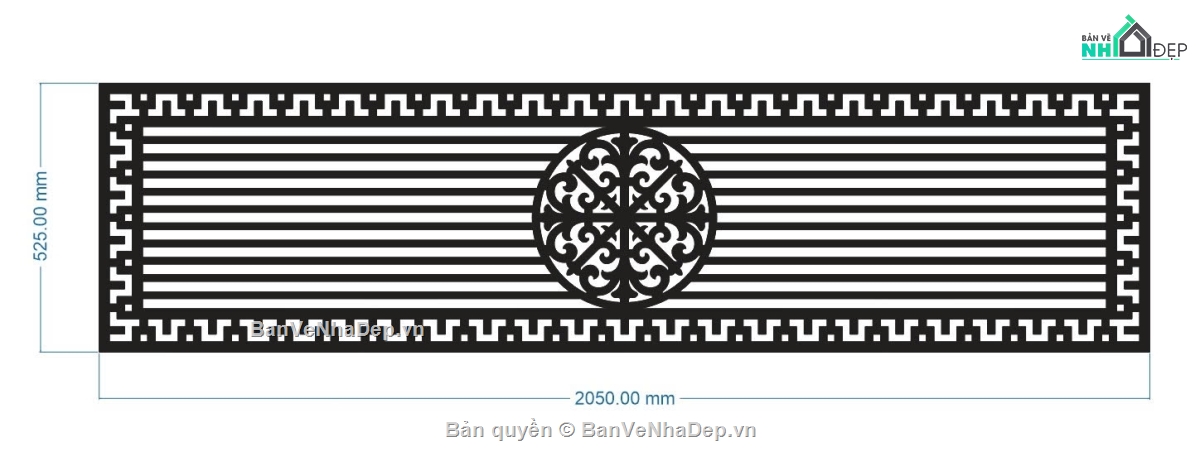 lan can cnc,lan can trang trí,dxf lan can