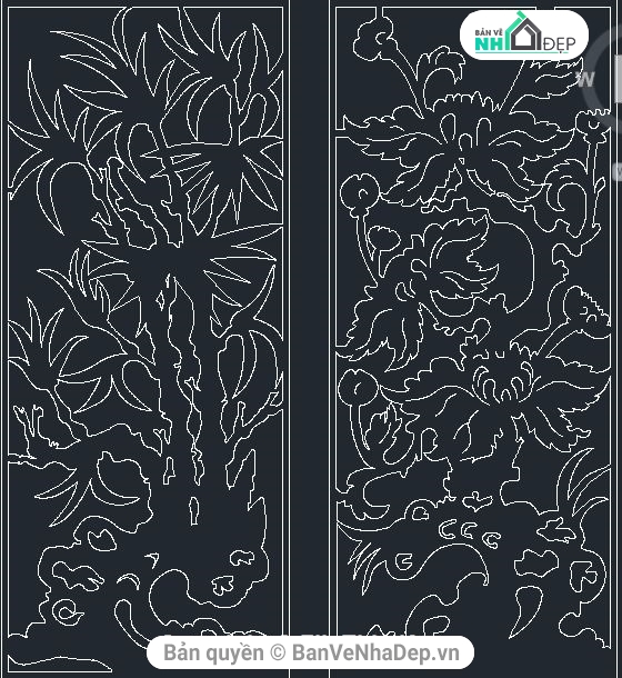 cắt Plasma CNC tứ quý,Tranh tứ quý,Bộ tranh tứ quý,tranh cnc plasma