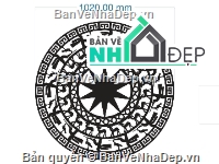File dxf trống đồng cnc,trống đồng,file cnc trống đồng