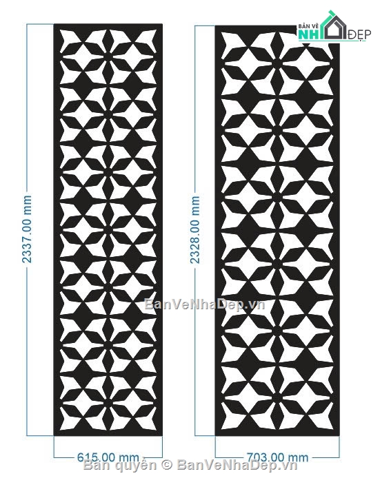 vách cnc,vách cổng cnc,File cnc vách cổng