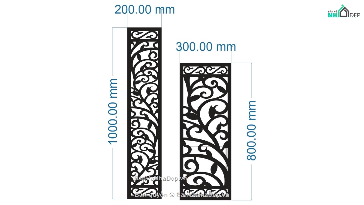File vách hoa cnc,vách hoa cnc,vách dxf