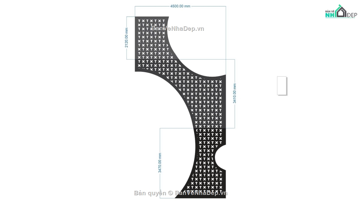 cnc vách,File dxf vách,vách 2d