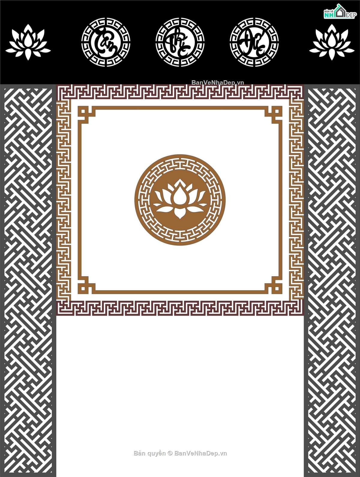 cnc tâm phúc đức,vách cnc,vách thờ