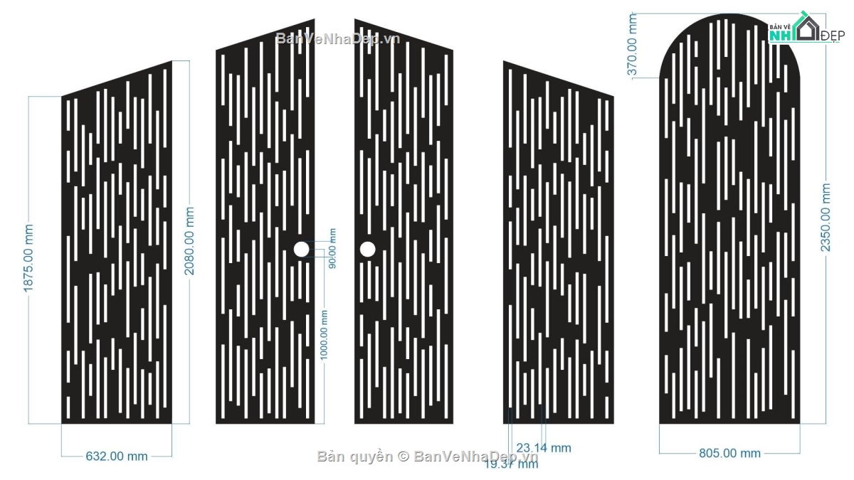 cổng 4 cánh cnc,File cổng 4 cánh,cổng phụ cnc,File cnc cổng 4 cánh