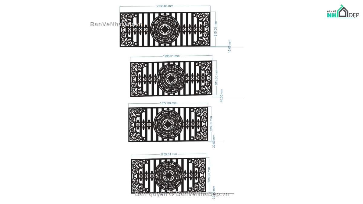 lan can cnc,lan can đẹp,lan can dxf