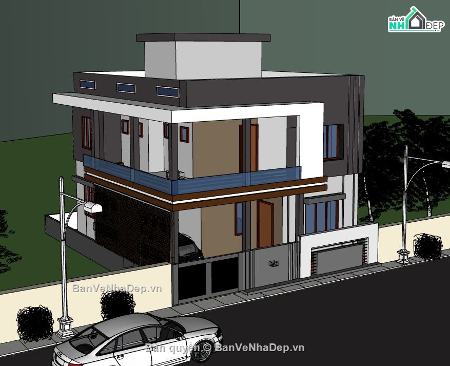 nhà phố 2 tầng đẹp,thiết kế nhà 2 tầng đẹp,thiết kế nhà phố 2 tầng