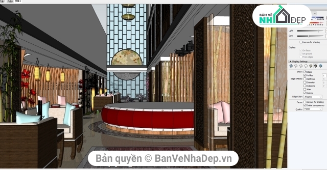 Nội thất,Sketchup nội thất,Su nội thất,Model SU nội thất,Sketchup mẫu nội thất