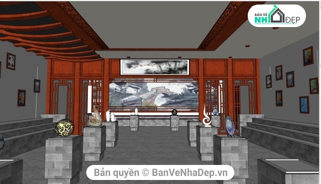 Nội thất,Sketchup nội thất,Su nội thất,Model SU nội thất,Sketchup mẫu nội thất