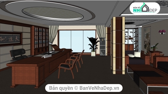 Nội thất,Sketchup nội thất,Su nội thất,Model SU nội thất,Sketchup mẫu nội thất