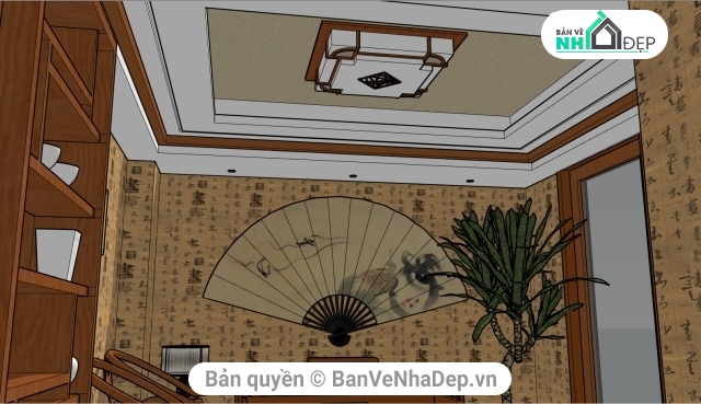 Nội thất,Sketchup nội thất,Su nội thất,Model SU nội thất,Sketchup mẫu nội thất