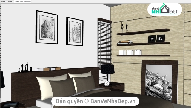 Nội thất,Sketchup nội thất,Su nội thất,Model SU nội thất,Sketchup mẫu nội thất