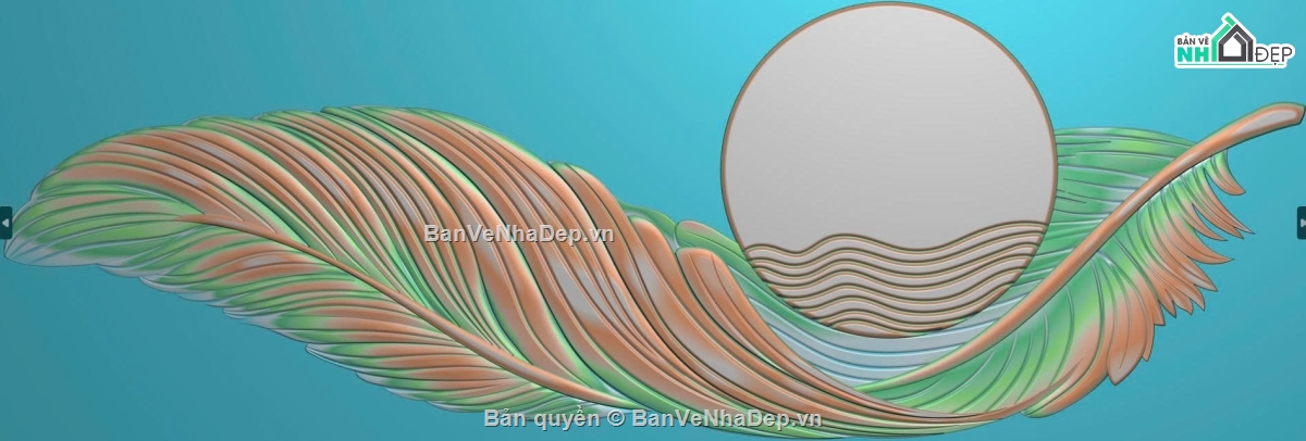 tranh lông vũ,tranh cnc,tranh 3d treo tường