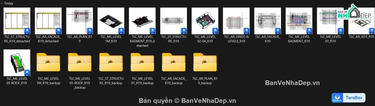 trường học 5 tầng,revit trường học 5 tầng,bản vẽ trường học 5 tầng