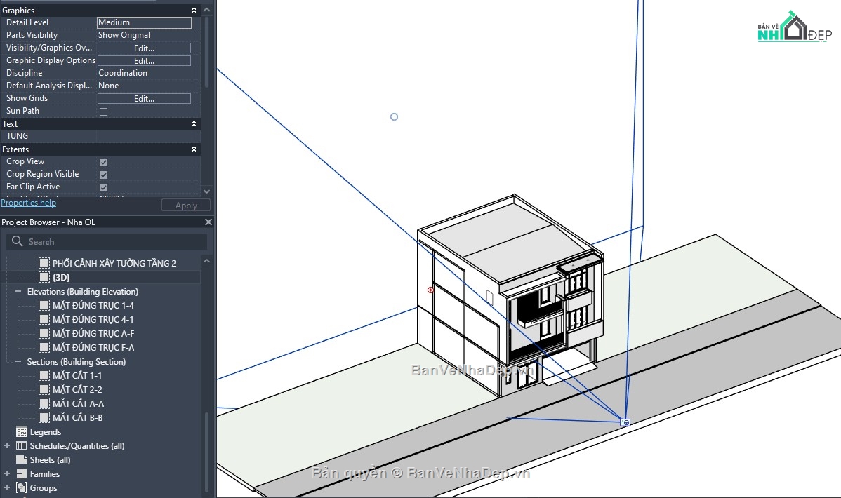 mẫu revit biệt thự hiện đại,revit mẫu nhà đẹp,revit nhà đẹp,file revit mẫu,model revit biệt thự