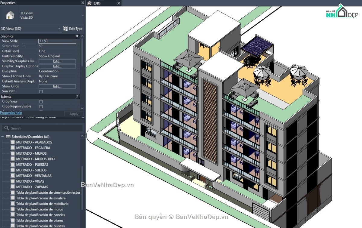 revit chung cư,revit chung cư 20 tầng,revit nhà cao tầng