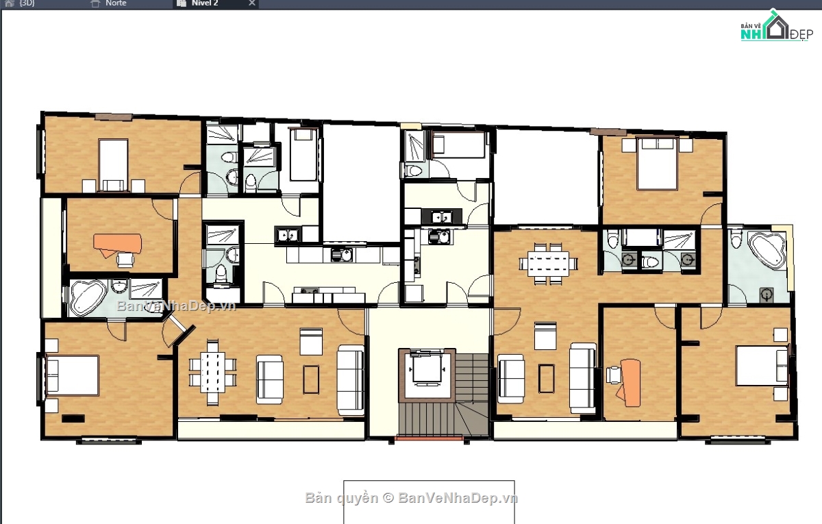 revit chung cư,revit chung cư 20 tầng,revit nhà cao tầng