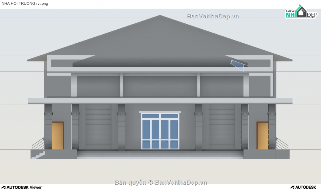 Hội trường,revit hội trường,hội trường revit