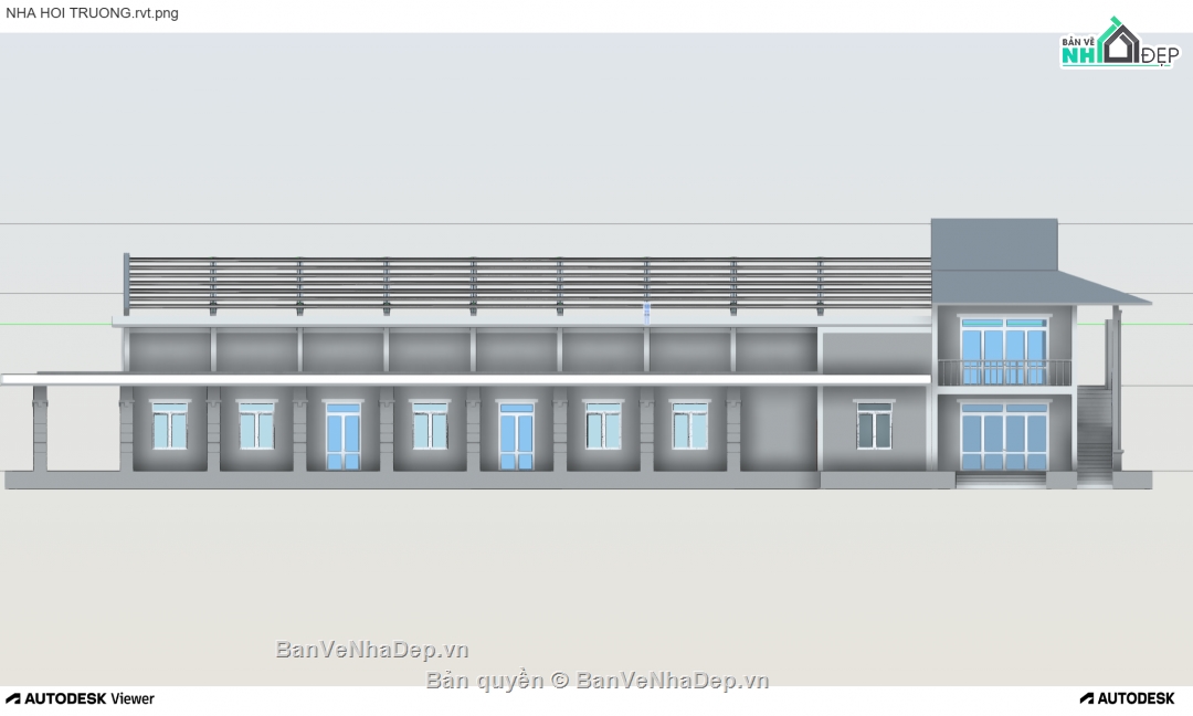Hội trường,revit hội trường,hội trường revit