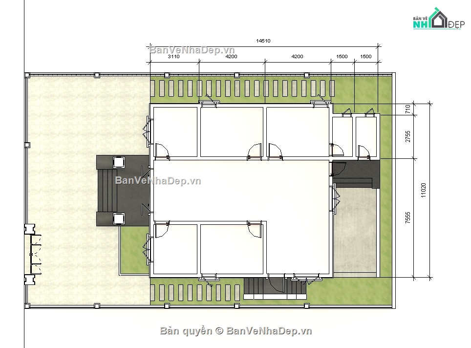 revit nhà vườn,revit nhà đẹp,revit mẫu nhà đẹp,revit mẫu biệt thự,thiết kế nhà revit,revit nhà 1 tầng