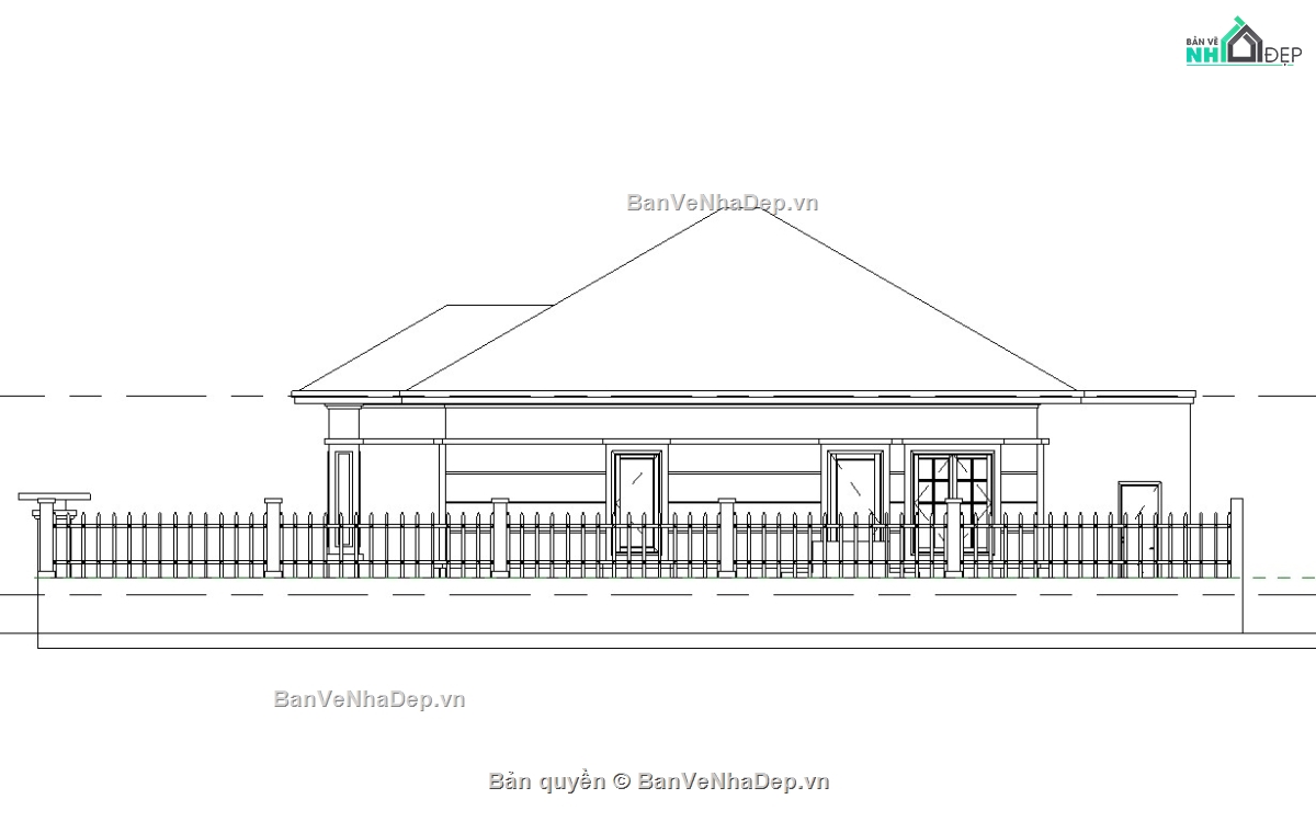 revit nhà vườn,revit nhà đẹp,revit mẫu nhà đẹp,revit mẫu biệt thự,thiết kế nhà revit,revit nhà 1 tầng