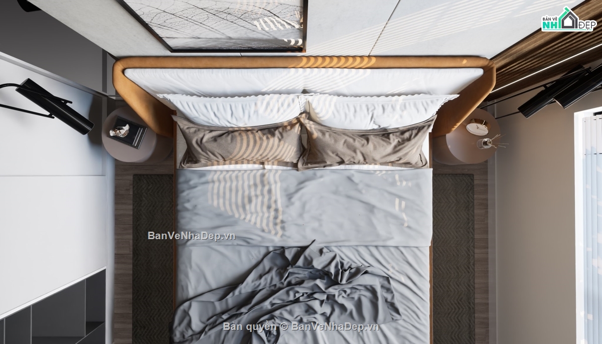 nội thất phòng ngủ,Model phòng ngủ,su phòng ngủ,Model nội thất,sketchup nội thất phòng ngủ