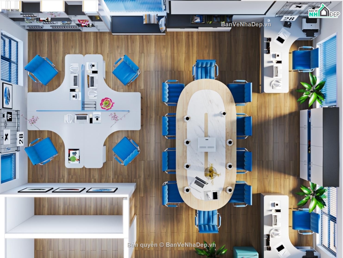 sketchup nội thất,su nội thất phòng làm việc,File sketchup nội thất văn phòng,File sketchup văn phòng,File su văn phòng làm việc