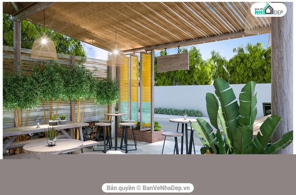Model quán cafe,Sketchup quán trà chanh,Mẫu quán cà phê,quán cà phê su,file su cafe