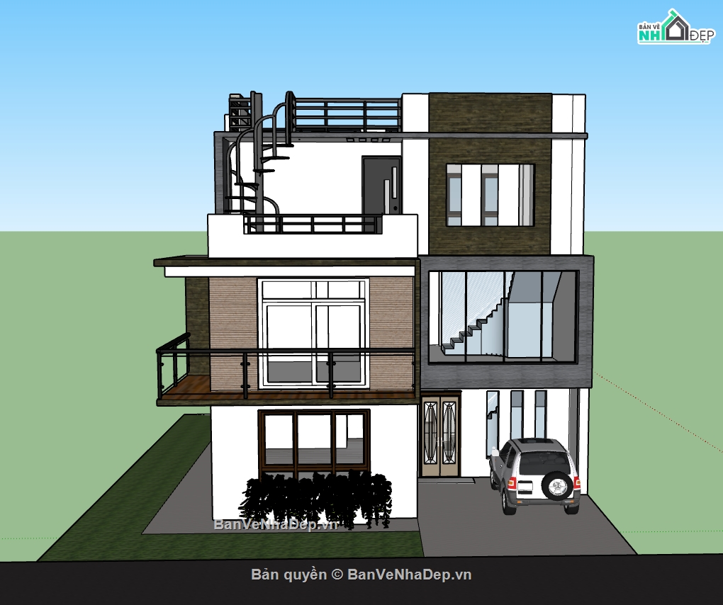 nhà phố 3 tầng,nhà kết hợp làm văn phòng,model su nhà phố 3 tầng,nhà phố 3 tầng su
