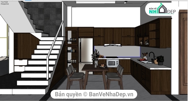 Sketchup thiết kế nội tất căn hộ,Mẫu thiết kế nội thất tầng 1,Mẫu thiết kế tầng 1,thiết kế nội thất nhà phố,phối cảnh nội thất nhà phố su