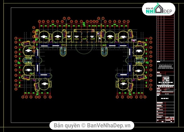 10 bản vẽ Autocad trường mầm non mới nhất với 333k