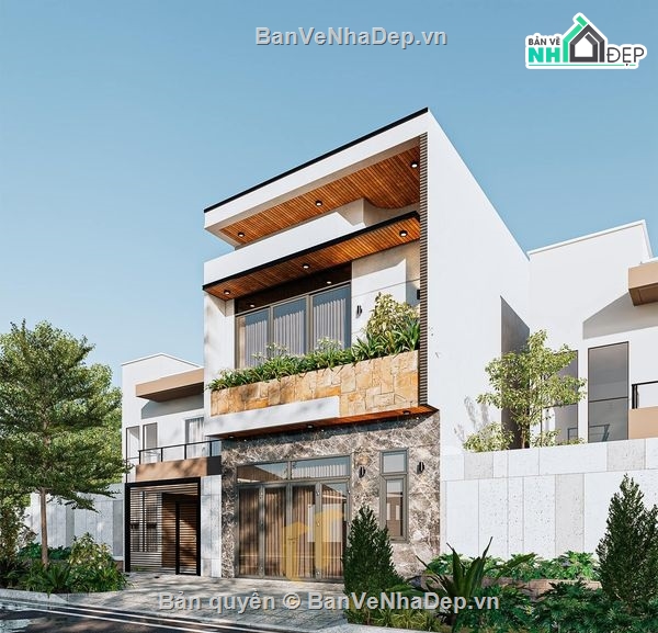 nhà phố 2 tầng,3d nhà phố 2 tầng,sketchup nhà phố 2 tầng,file su nhà phố 2 tầng