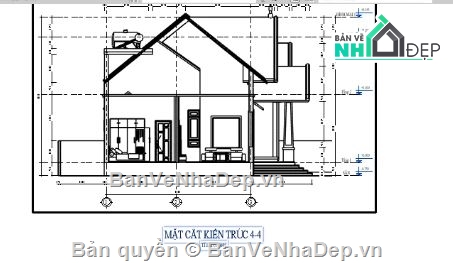 nhà cấp 4,file revit nhà cấp 4,revit nhà cấp 4
