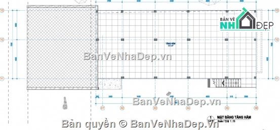 nhà cấp 4 mái lệch,nhà cấp 4,file cad nhà cấp 4,cad nhà cấp 4